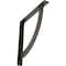 Ekena Millwork Bulwark Steel Bracket, Antiqued Brass 2"W x 18"D x 18"H BKTM02X18X18BUABS - alternate 1